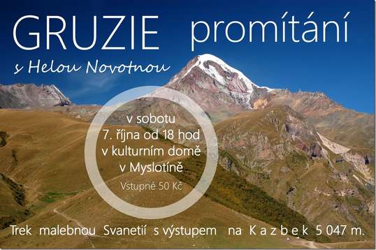 PROMÍTÁNÍ 7.10.2017 GRUZIE